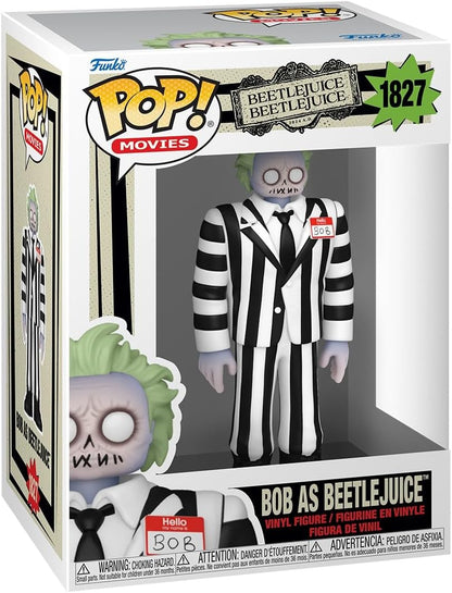 Funko Pop! Movies - Bob as Beetlejuice 1827 - Beetlejuice Beetlejuice Vinyl Figure