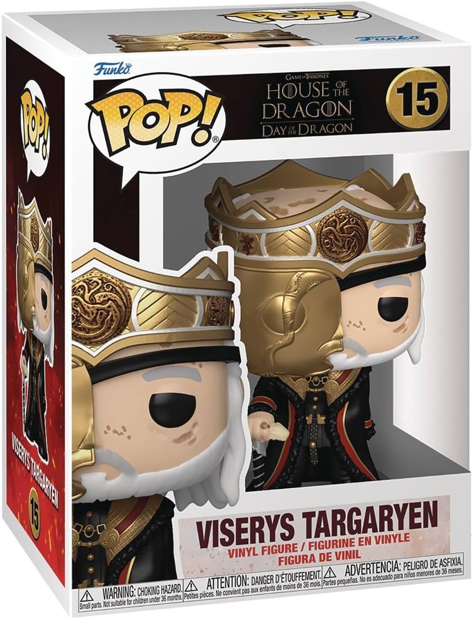 Funko Pop! Viserys Targaryen 15 - House of the Dragon: Day of the Dragon Vinyl Figure