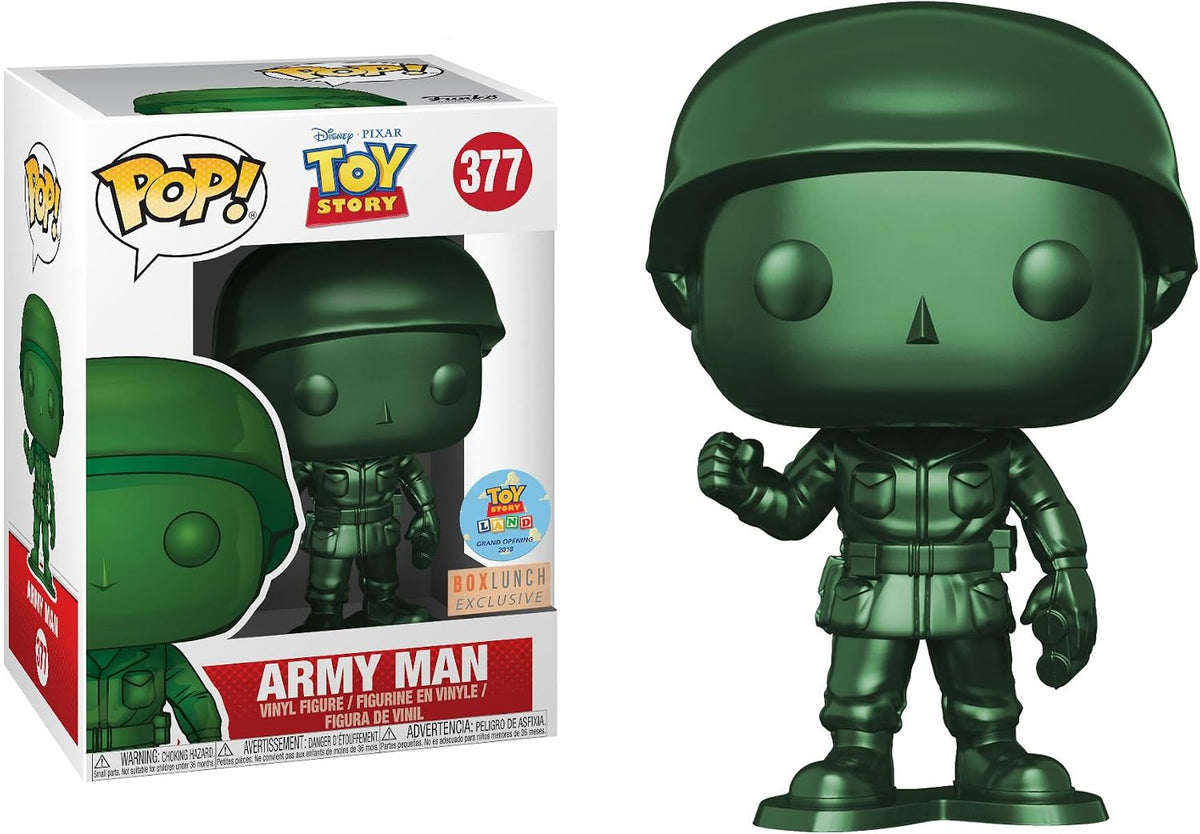 Funko Pop! Disney - Army Man 377 - Toy Story [Box Lunch/Toy Story Land] Vinyl Figure