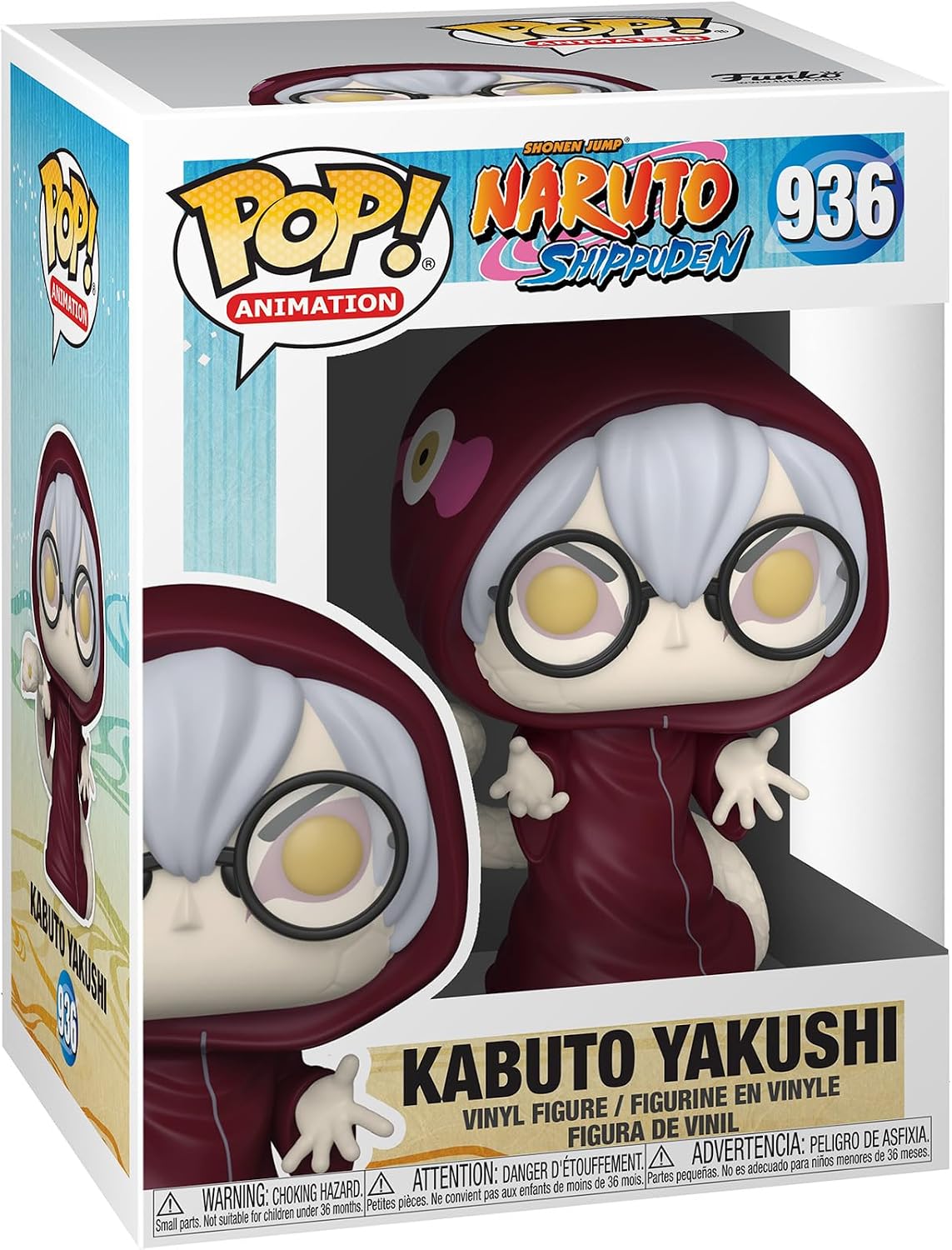 Funko Pop! Animation - Kabuto Yakushi 936 - Naruto Shippuden Vinyl Figure