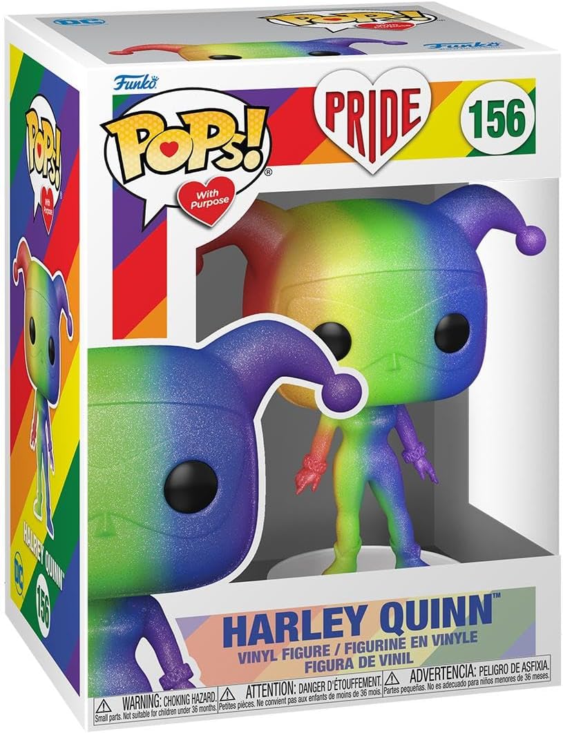 Funko Pop! With Purpose - Harley Quinn 156 - DC Pride Vinyl Figure