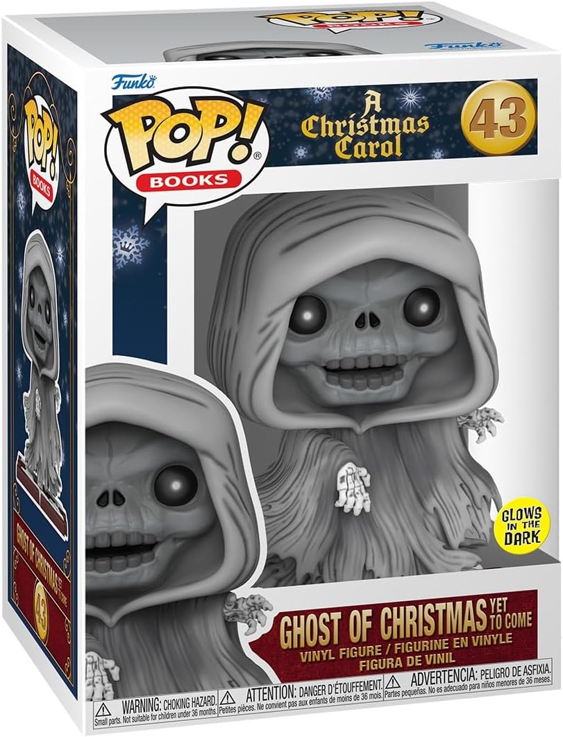 Funko Pop! Books - Ghost of Christmas Yet to Come - A Christmas Carol Vinyl Figure
