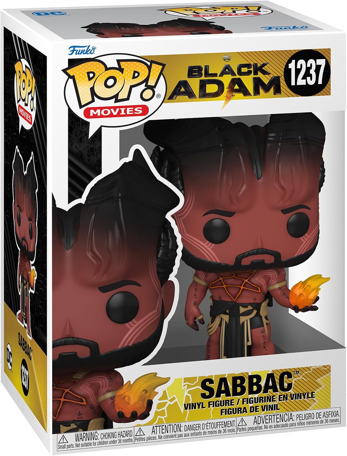 Funko Pop! Movies - Sabbac 1237 - Black Adam Vinyl Figure