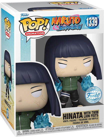 Funko Pop! Animation - Hinata with Twin Lion Fists 1339 - Naruto Shippuden [Funko Special Edition] Vinyl Figure