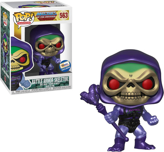Funko Pop! Television - Battle Armor Skeletor 563 - Masters of the Universe [Gemini Collectibles] Vinyl Figure