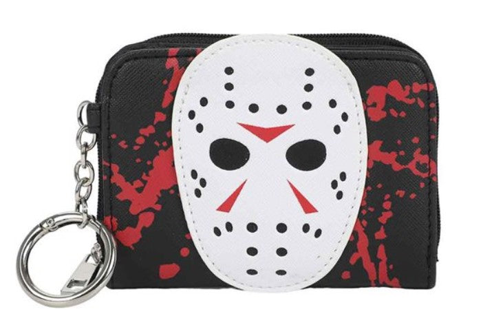 Friday The 13th Jason Mini Zip Around Wallet