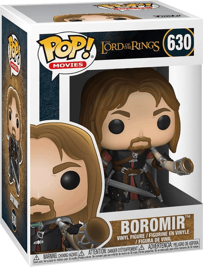 Funko Pop! Lord of the Rings Boromir #630 w/Pop Protector