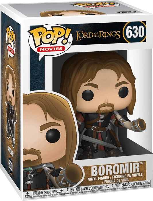 Funko Pop! Lord of the Rings Boromir #630 w/Pop Protector