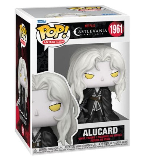Funko Pop! Animation Alucard #1961 Castlevania: Nocturne Season 2 Vinyl Figure