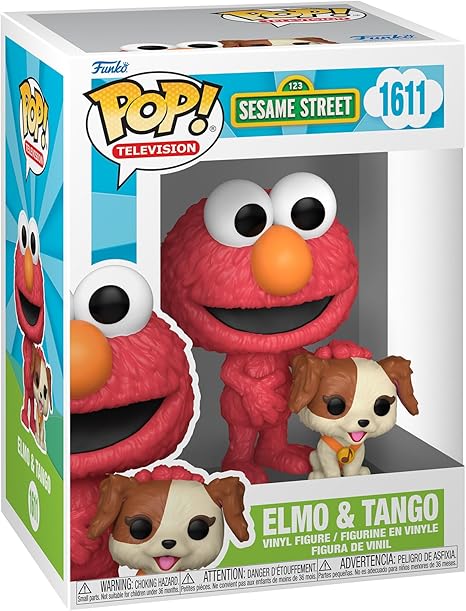 Funko Pop! Television -  Elmo & Tango 1611 - Sesame Street Vinyl Figure