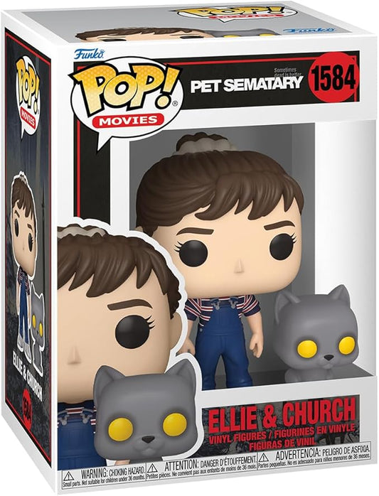 Funko Pop! Movies - Ellie & Church 1584 - Pet Sematary Vinyl Figure