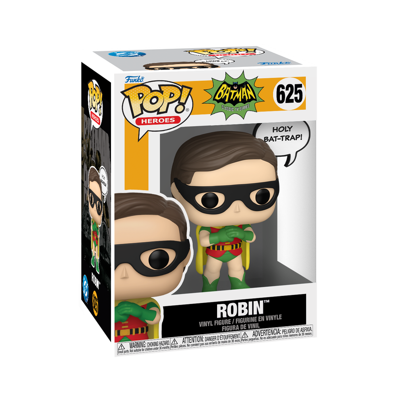 Funko Pop! Heroes - Robin 625 - Batman Classic TV Series Vinyl Figure