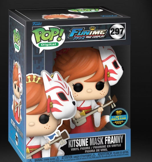 Funko Pop! Funime and Cosplay Kitsune Mask Franny (NFT) #297 w/Pop Protector
