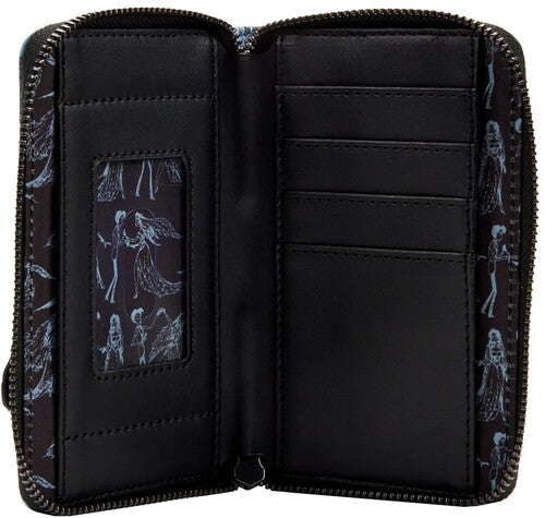 Loungefly Corpse Bride Emily Forest Zip Around Wallet