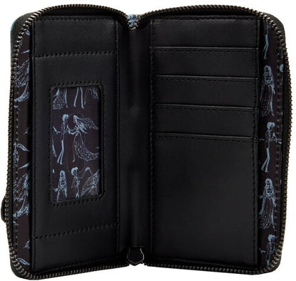 Loungefly Corpse Bride Emily Forest Zip Around Wallet