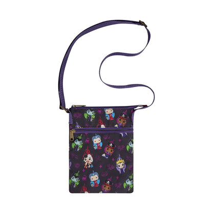 Loungefly Funko Pop! Disney: Villains Crossbody Passport Bag