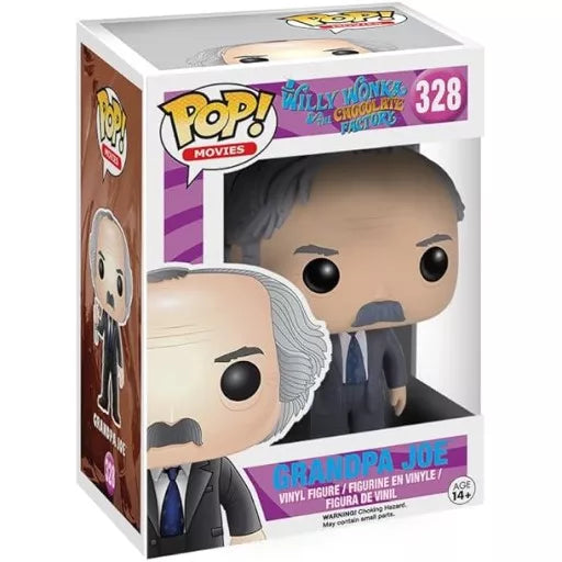 Funko Pop! Movies - Grandpa Joe 328 - Willy Wonka & the Chocolate Factory Vinyl Figure