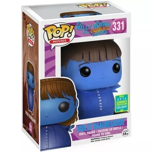 Funko Pop! Movies - Violet Beauregarde 331 - Willy Wonka & the Chocolate Factory [2016 Summer Convention] Vinyl Figure