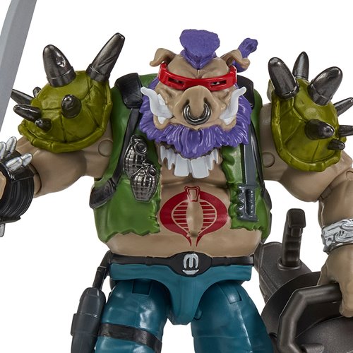 Playmates -  Ripper x Bebop - Teenage Mutant Ninja Turtles x G.I. Joe Action Figure