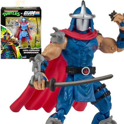 Playmates - Shredder x Cobra Commander - Teenage Mutant Ninja Turtles x G.I. Joe Action Figure