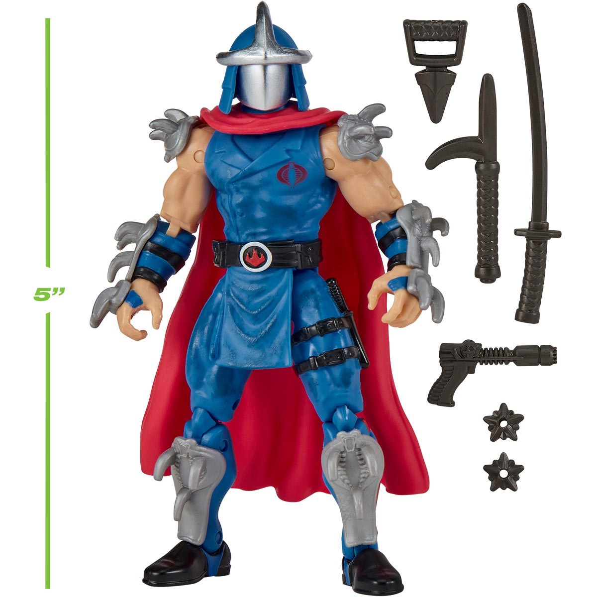 Playmates - Shredder x Cobra Commander - Teenage Mutant Ninja Turtles x G.I. Joe Action Figure