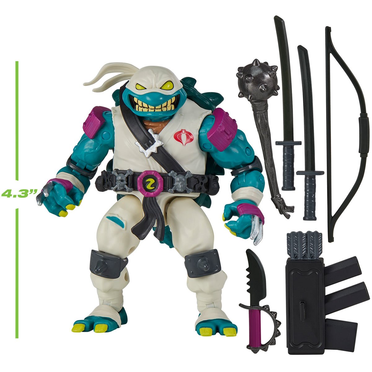 Playmates - Slash x Storm Shadow - Teenage Mutant Ninja Turtles x G.I. Joe Action Figure