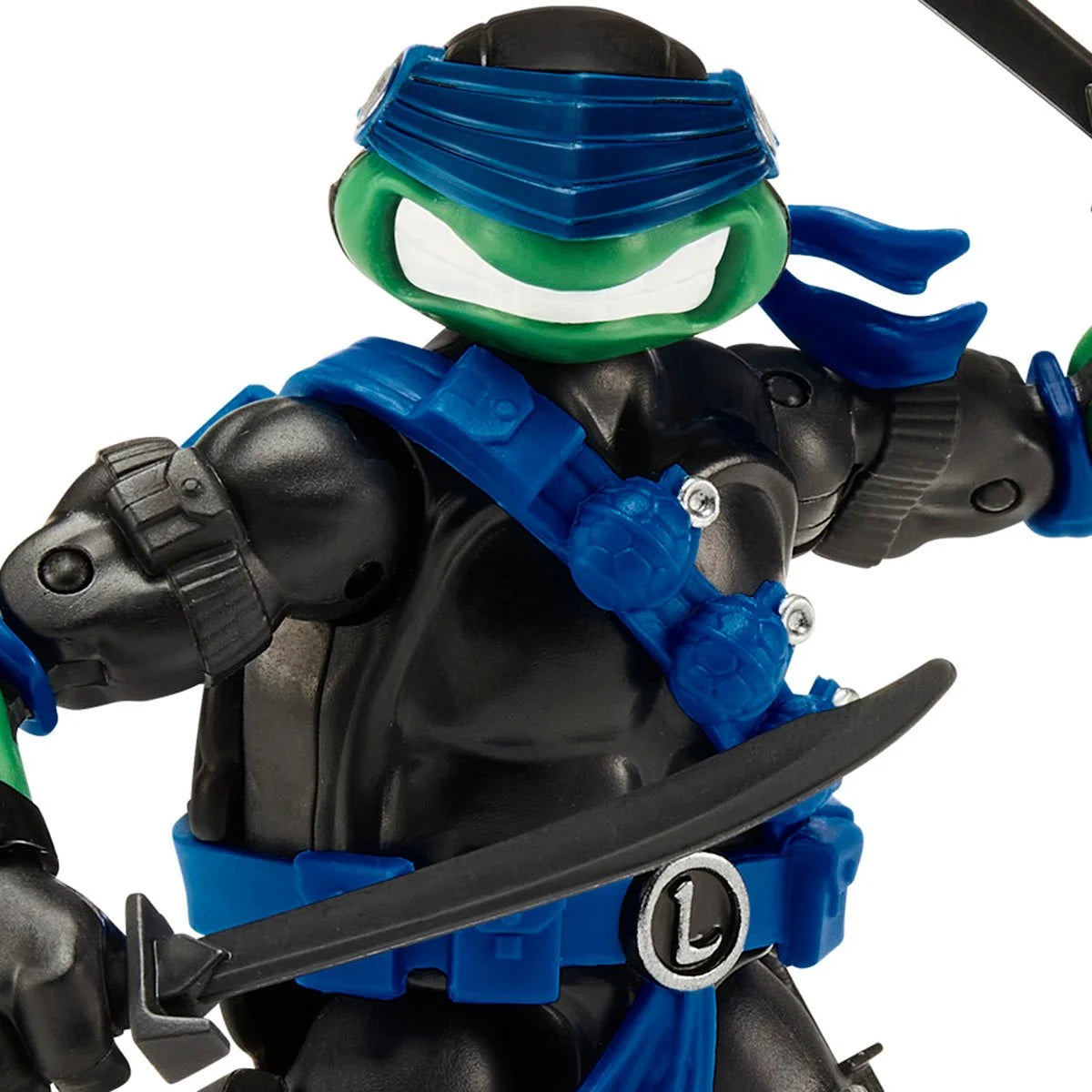 Playmates -  Snake Eyes x Leo - Teenage Mutant Ninja Turtles x G.I. Joe Action Figure