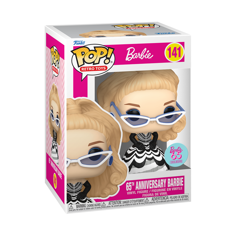 Funko Pop! Retro Toys - 65th Anniversary Barbie 141 - Barbie Vinyl Figure