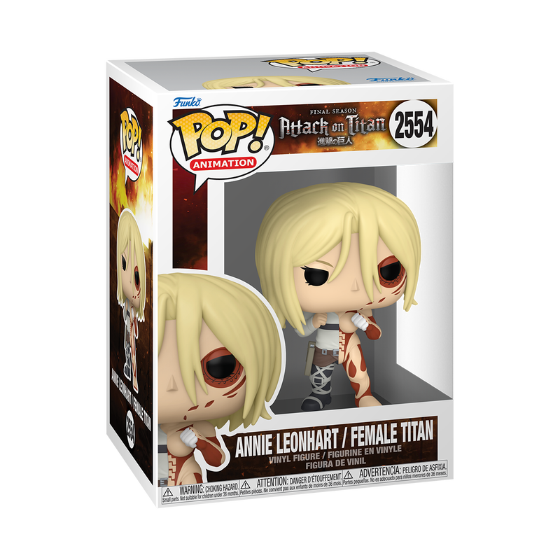 Funko Pop! Animation - Annie Leonhart/Female Titan 2554 - Attack On Titan Vinyl Figure