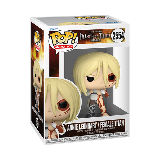 Funko Pop! Animation - Annie Leonhart/Female Titan 2554 - Attack On Titan Vinyl Figure