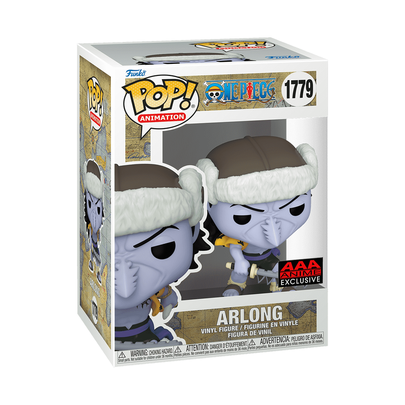 Funko Pop! Animation - Arlong 1779 - One Piece [AAA Anime] Vinyl Figure