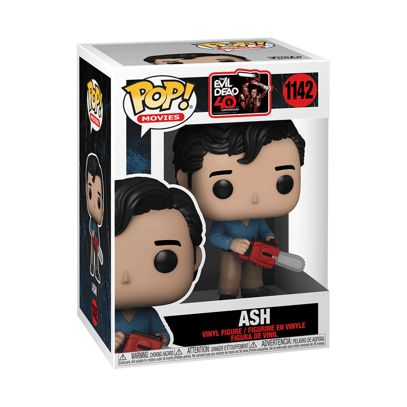 Funko Pop! Movies - Ash 1142 - The Evil Dead 40th Anniversary Vinyl Figure
