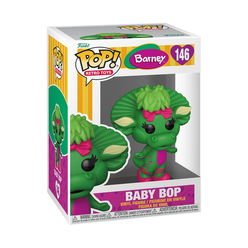 Funko Pop! Retro Toys -  Baby Bop 146 - Barney Vinyl Figure