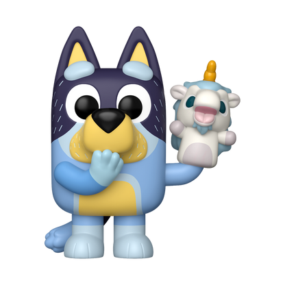 Funko Pop! Animation - Bandit with Unicorse 2371 - Bluey Vinyl Figure