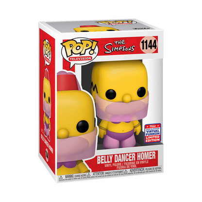 Funko Pop! Television - Belly Dancer Homer 1144 - The Simpsons [2021 Summer Convention] Vinyl Figure