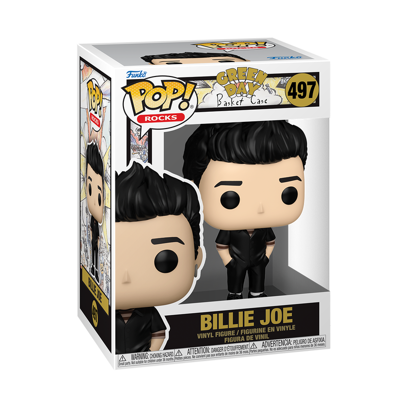 Funko Pop! Rocks - Billie Joe 497 - Green Day Vinyl Figure