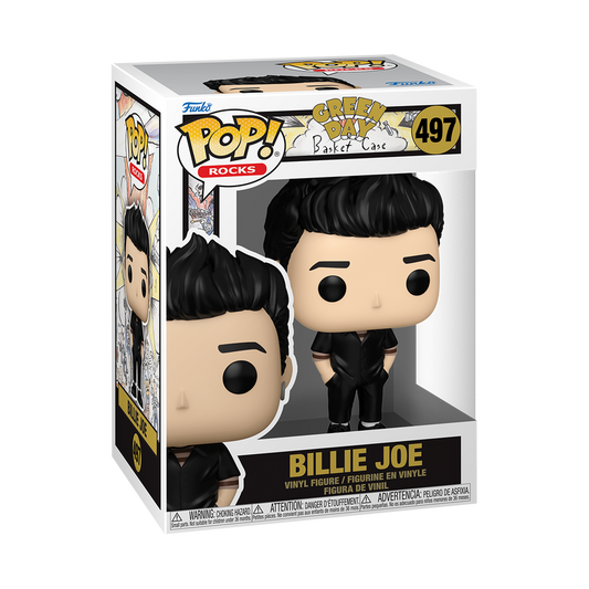 Funko Pop! Rocks - Billie Joe 497 - Green Day Vinyl Figure