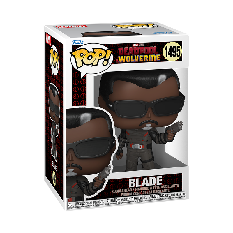 Funko Pop! Marvel - Blade 1495 - Deadpool & Wolverine Vinyl Figure