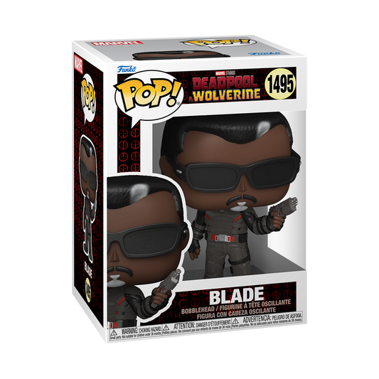 Funko Pop! Marvel - Blade 1495 - Deadpool & Wolverine Vinyl Figure