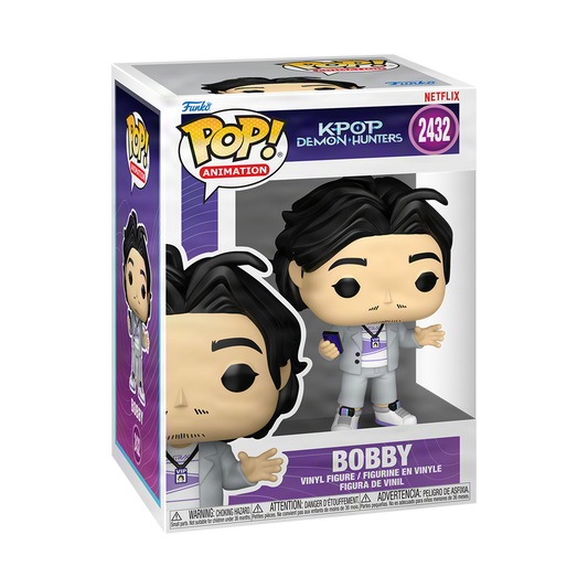 Funko Pop! Animation - Bobby 2432 - K-Pop Demon Hunters Vinyl Figure