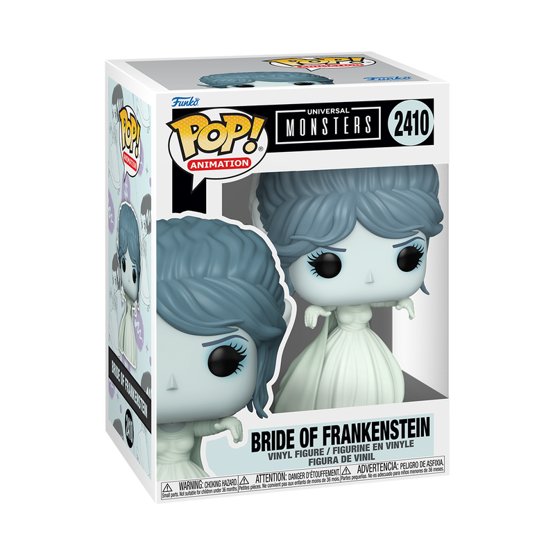 Funko Pop! Animation - Bride of Frankenstein 2410 Universal Monsters Vinyl Figure