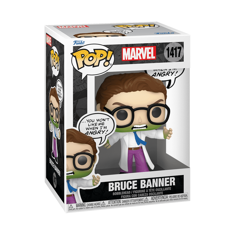 Funko Pop! Marvel - Bruce Banner 1417 - Marvel Vinyl Figure