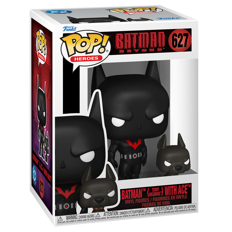 Funko Pop! Heroes - Batman (Terry McGinnis) With Ace 627 - Batman Beyond Vinyl Figure