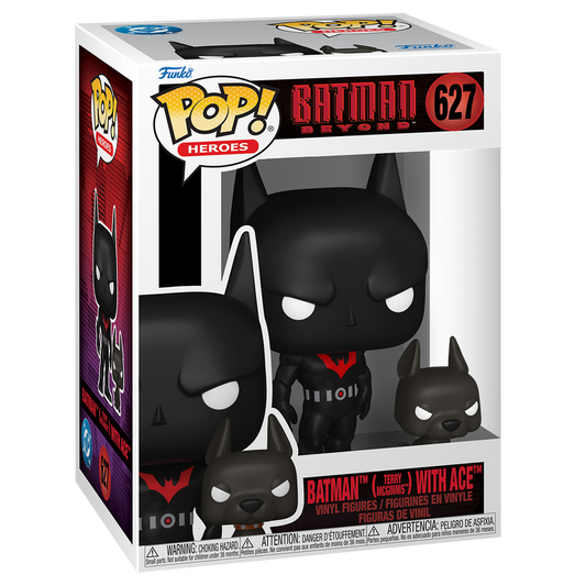 Funko Pop! Heroes - Batman (Terry McGinnis) With Ace 627 - Batman Beyond Vinyl Figure