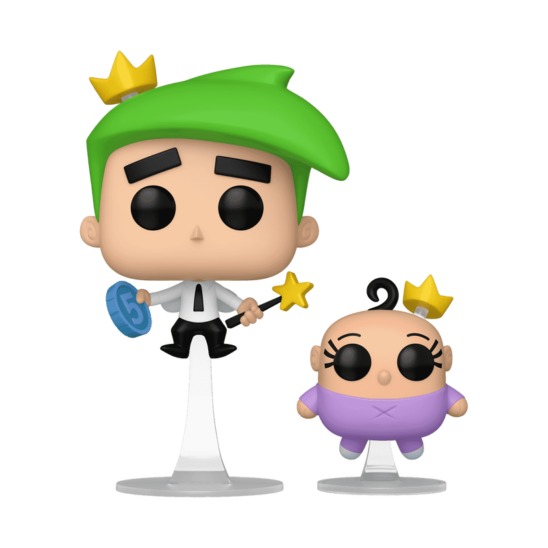 Funko Pop! Television - Cosmo & Poof 1691 - The Fairly OddParents! Vinyl Figure