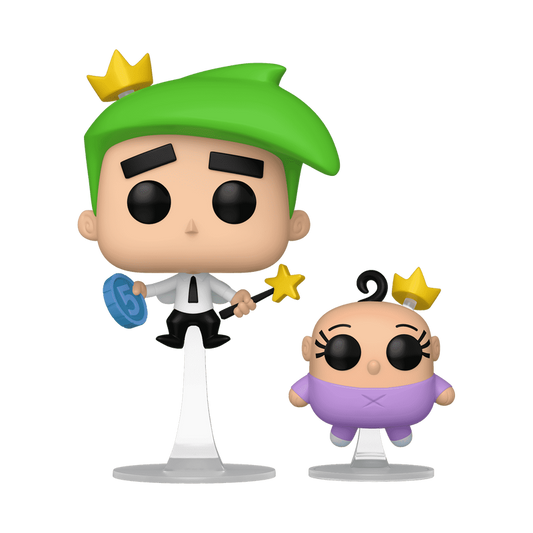 Funko Pop! Television - Cosmo & Poof 1691 - The Fairly OddParents! Vinyl Figure