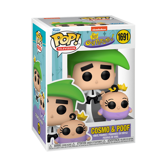 Funko Pop! Television - Cosmo & Poof 1691 - The Fairly OddParents! Vinyl Figure