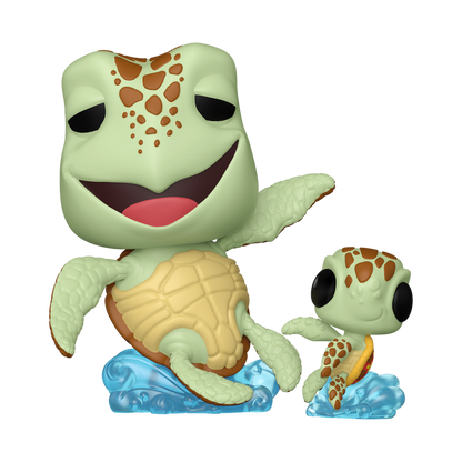 Funko Pop! Disney Pixar - Crush With Squirt 1813 - Finding Nemo Vinyl Figure