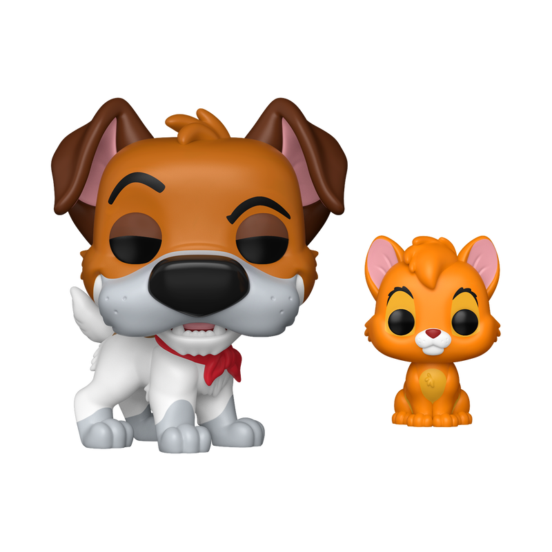 Funko Pop! Disney - Dodger with Oliver 1705 - Oliver & Company Vinyl Figure