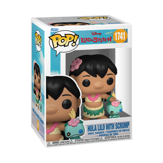Funko Pop! Disney - Hula Lilo with Scrump #1741 Lilo & Stitch Vinyl Figure